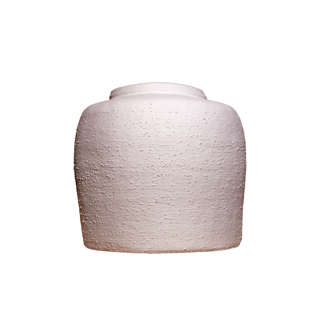 Angelo White Textured Vase